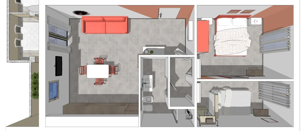 Skyfive Fire Apartment Alghero Esterno foto