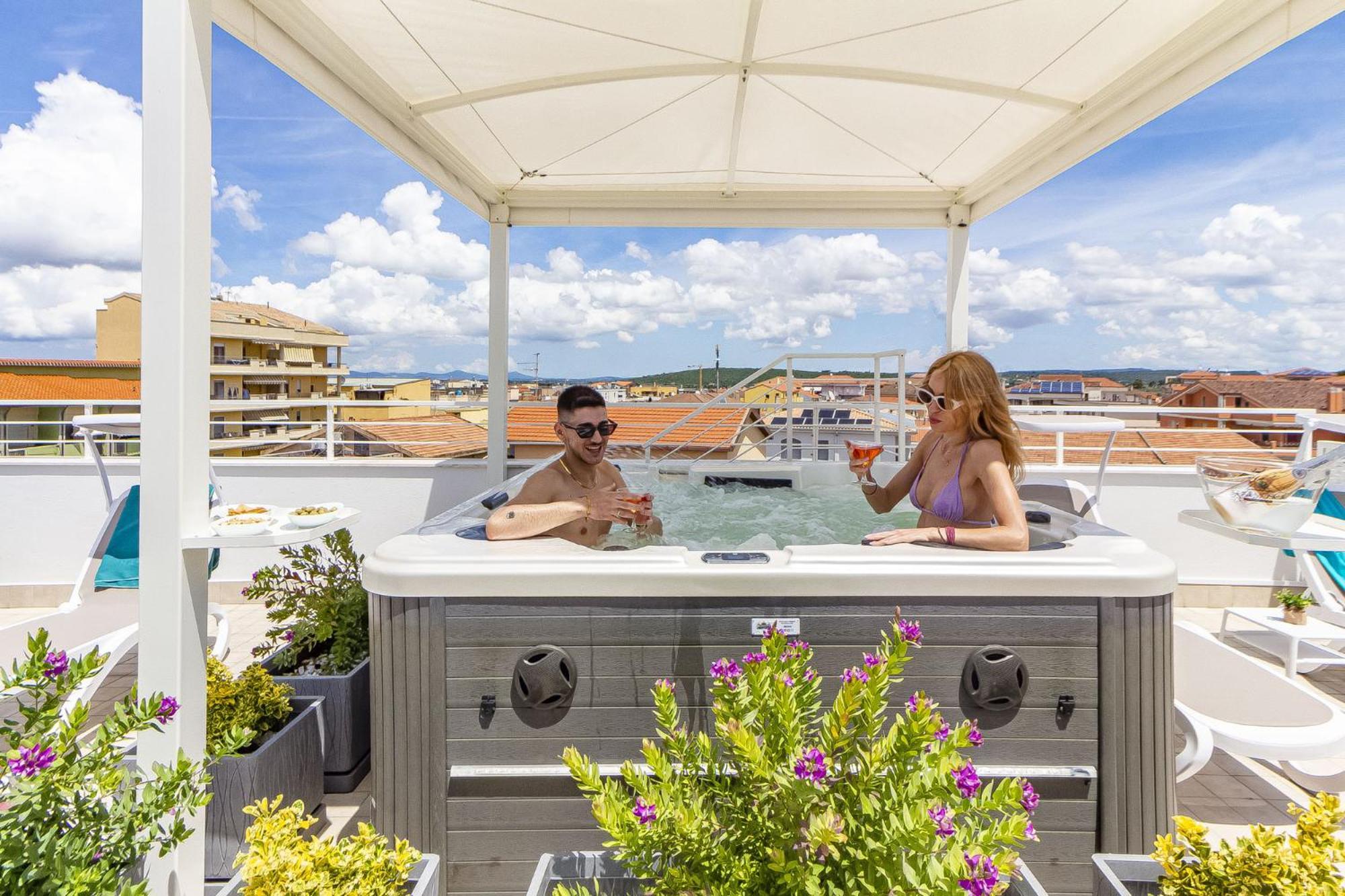 Skyfive Fire Apartment Alghero Esterno foto